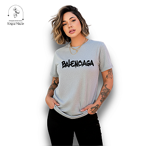 T-SHIRT BALENCIAGA STREET - MESCLA