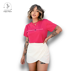 T-SHIRT TOMMY - ROSA HOT PINK