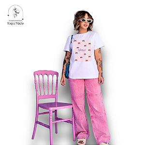 T-SHIRT BELIEVE ACHIEVE - BRANCO