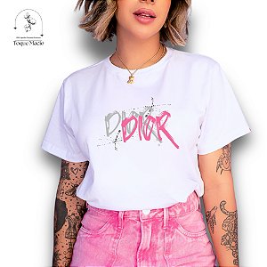 T-SHIRT DIOR DUO - BRANCO