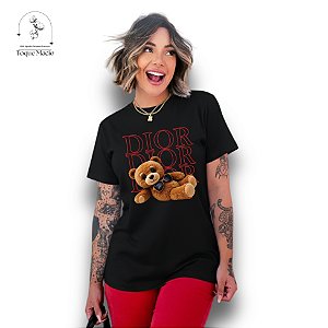 T-SHIRT DIOR BEAR 2026 - PRETO