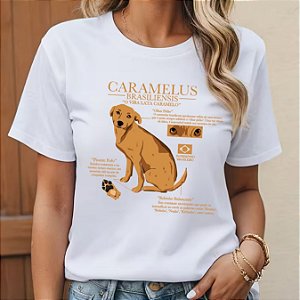 T-SHIRT CARAMELLUS - BRANCO