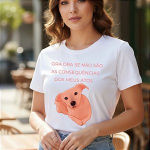 T-SHIRT ORA,ORA - BRANCO