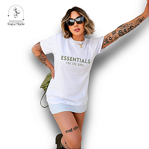 T-SHIRT ESSENTIALS FOR THE SOUL - BRANCO