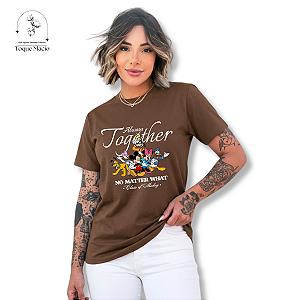 T-SHIRT CLASS OF MICKEY - MARROM