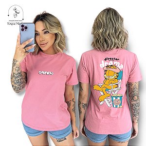 T-SHIRT GARFIELD DIRECTOR - ROSA