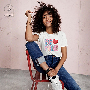 T-SHIRT BE MINE - BRANCO