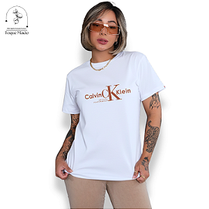 T-SHIRT CALVIN K. 2026 - BRANCO