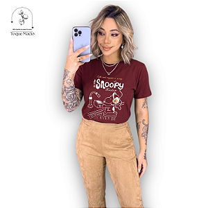 T-SHIRT SNOOPY RADIO 2026 - VINHO