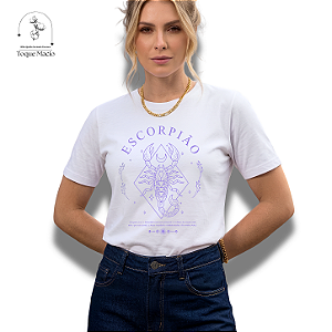 T-SHIRT ESCORPIÃO - EDIÇÃO ESPECIAL SIGNOS