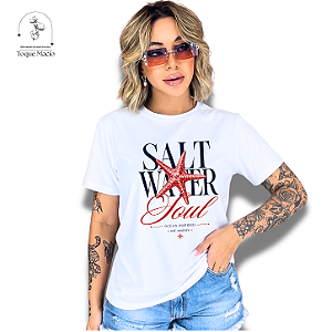 T-SHIRT SALT - BRANCO