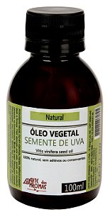 Óleo Vegetal Semente Uva 100ml