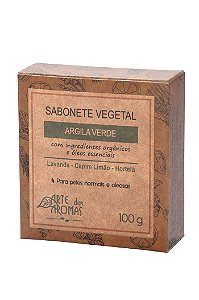Sabonete Barra Argila Verde 100g