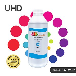 Tinta Sublimática VersaPic  UHD Vibrant C Cyan Ultra High Density 1000ml