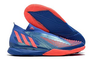 Chuteira Adidas Predator Edge.1 IC Futsal - Azul - Loja de Artigos  Esportivos | Imperial Outlet