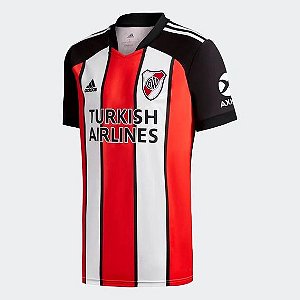 Camisa River Plate II 2021/22 Vermelha e Branca - Adidas - Masculino