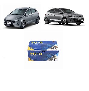 PASTILHA DE FREIO DIANTEIRA HB20 1.0 ASPIRADO 2020 A DIANTE