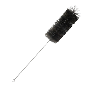 Escova para Lavar Garrafas Cerdas de Crina