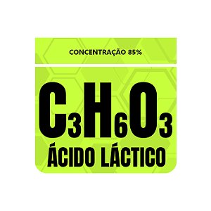 Ácido Láctico 85% (C3H6O3) - 1L