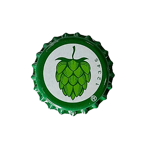Tampinha Pry-Off Verde Flor de Lúpulo