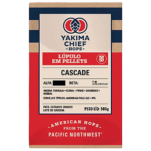 Lúpulo Cascade - Yakima Chief - 500g