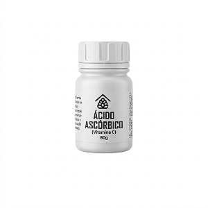 Ácido Ascórbico - Alimentício - (Vitamina C) - 50g