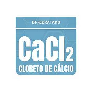 Cloreto de Cálcio Dihidratado - Alimentício - (CaCl2) - 50g
