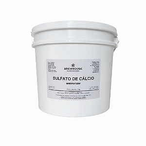 Sulfato de Cálcio - Alimentício - (CaSO4) - 5kg