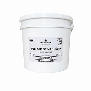 Sulfato de Magnésio - Alimentício - (MgSO4) - 5kg
