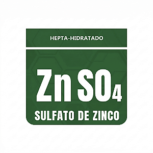 Sulfato de Zinco Heptahidratado - Alimentício - (ZnSO4) - 5kg