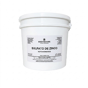 Sulfato de Zinco - Alimentício - (ZnSO4) - 5kg