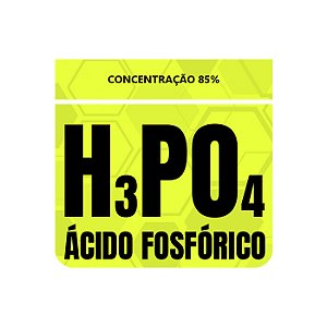 Ácido Fosfórico 85% - Alimentício - (H3PO4) - 1kg