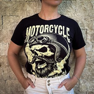 Camiseta MXK Old Skull Feminina