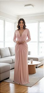Vestido Dubai - Rosa Bebê (Sweet Pink)
