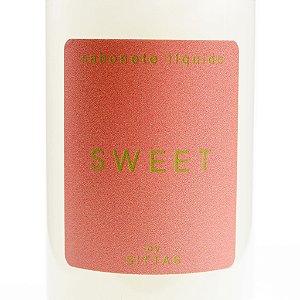 Sabonete Líquido Sweet com fragrância Sittas com 250ml