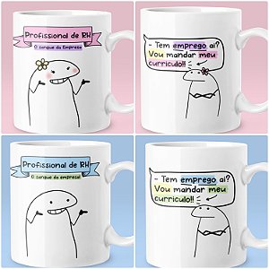Caneca " Profissional de RH"