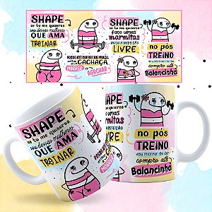 Caneca " Shape se tu me quiseres"