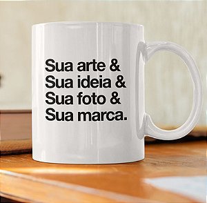 Caneca tradicional - Personalizada com foto