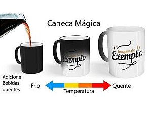 Caneca Personalizada Mágica com foto