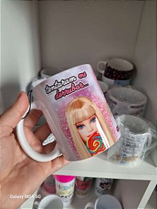 Caneca Porcelana - Barbie Butterfly