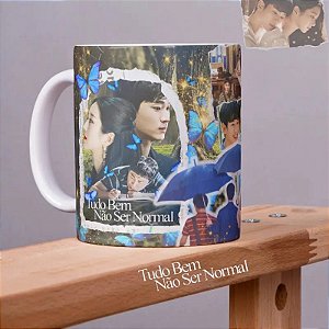 Caneca Dorama " Tudo bem não ser Normal "