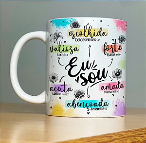 Caneca " Eu sou "