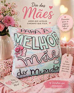 Almofada " Melhor Mãe do mundo "