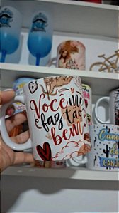 Caneca Namorados - Você me faz tão bem