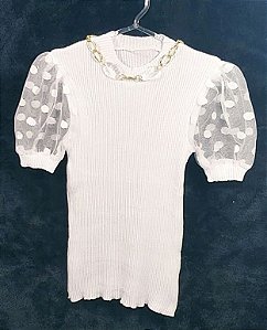 BLUSA EM LINHA
