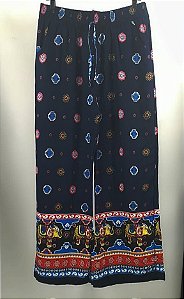 CALÇA PANTALONA ESTAMPADA