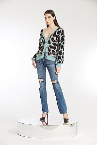 CARDIGAN FELPUDO ONÇA