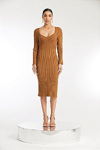 VESTIDO DECOTE CORAÇÃO