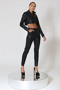 CALÇA REGINA RESINADA