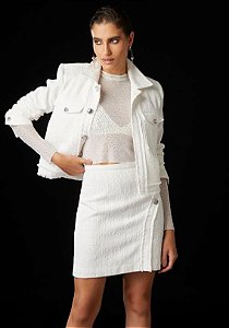 CONJUNTO CASAQUETO TWEED